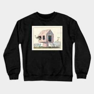 Mighty Mizzling Mouse and the Red Cabbage House Crewneck Sweatshirt